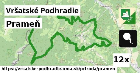 Prameň, Vršatské Podhradie