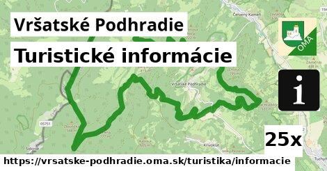 Turistické informácie, Vršatské Podhradie