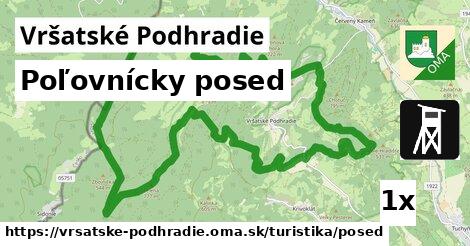 Poľovnícky posed, Vršatské Podhradie