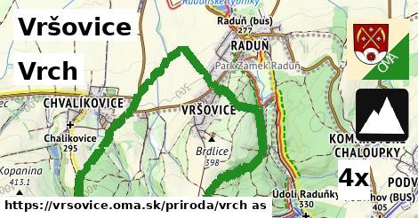 Vrch, Vršovice