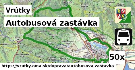 Autobusová zastávka, Vrútky