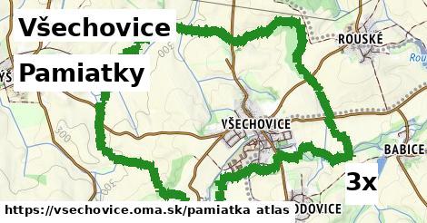 pamiatky v Všechovice