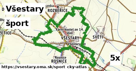 šport v Všestary