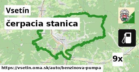 čerpacia stanica v Vsetín