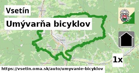 Umývarňa bicyklov, Vsetín