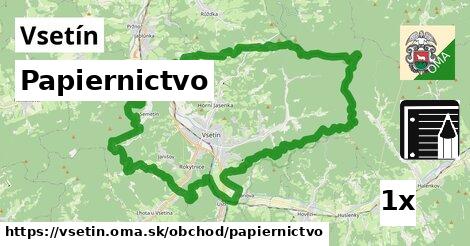 papiernictvo v Vsetín