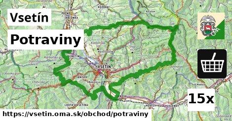 potraviny v Vsetín