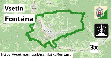 Fontána, Vsetín