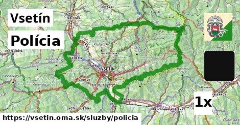 Polícia, Vsetín