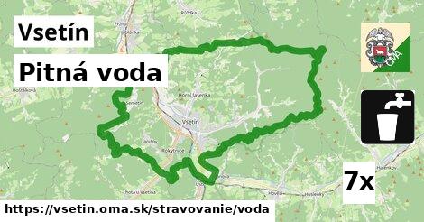 Pitná voda, Vsetín