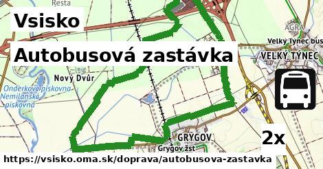 Autobusová zastávka, Vsisko