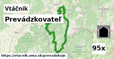 prevádzkovateľ v Vtáčnik