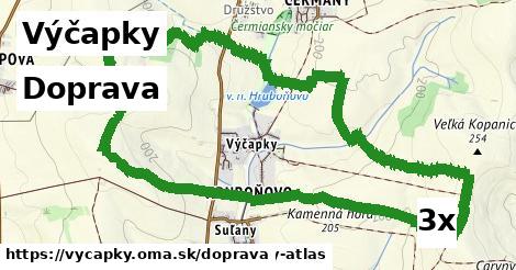 doprava v Výčapky