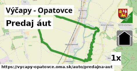 Predaj áut, Výčapy - Opatovce