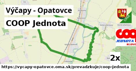 COOP Jednota, Výčapy - Opatovce