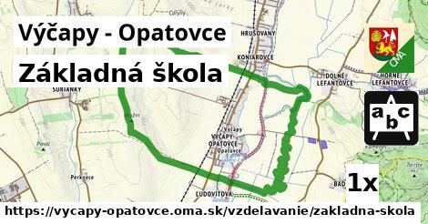 Základná škola, Výčapy - Opatovce