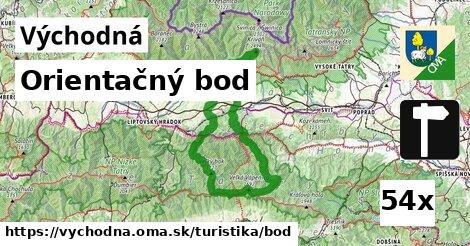 Orientačný bod, Východná