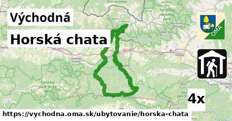 Horská chata, Východná