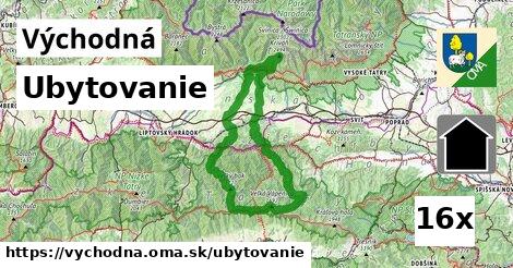 ubytovanie v Východná