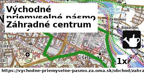 Záhradné centrum, Východné priemyselné pásmo Žiliny
