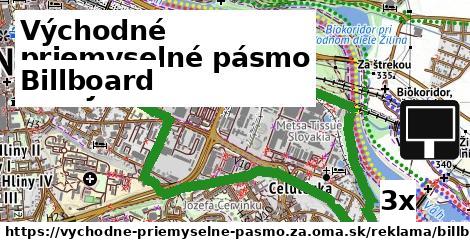 Billboard, Východné priemyselné pásmo Žiliny