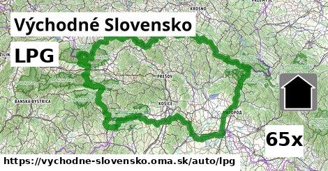 LPG, Východné Slovensko