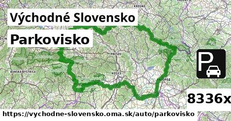 Parkovisko, Východné Slovensko