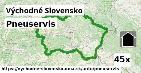 Pneuservis, Východné Slovensko