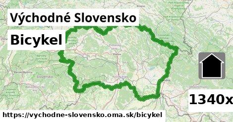 bicykel v Východné Slovensko