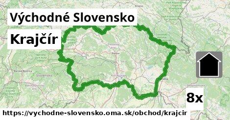 Krajčír, Východné Slovensko