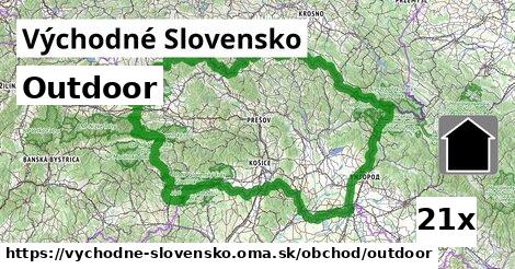 Outdoor, Východné Slovensko