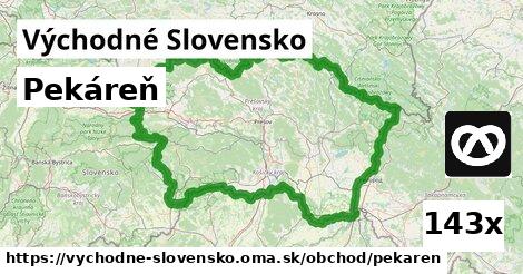 Pekáreň, Východné Slovensko