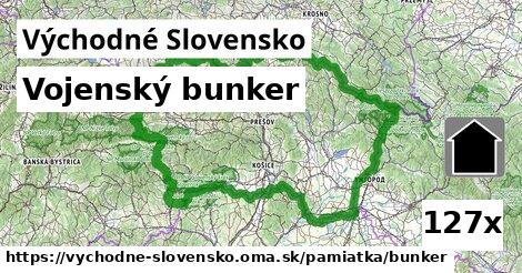 Vojenský bunker, Východné Slovensko