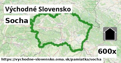 Socha, Východné Slovensko