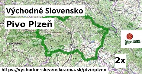 pivo Plzeň v Východné Slovensko