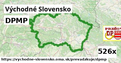 DPMP, Východné Slovensko