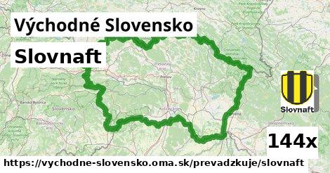 Slovnaft, Východné Slovensko