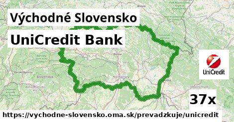 UniCredit Bank, Východné Slovensko