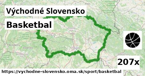 Basketbal, Východné Slovensko