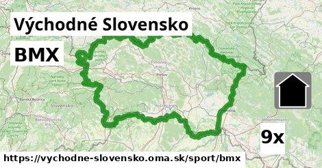 BMX, Východné Slovensko