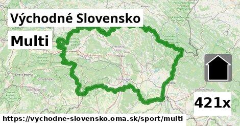 Multi, Východné Slovensko