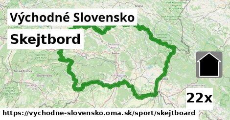 Skejtbord, Východné Slovensko