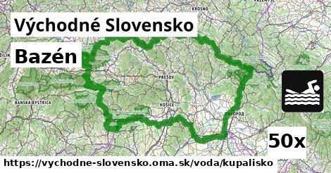 bazén v Východné Slovensko