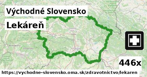 Lekáreň, Východné Slovensko