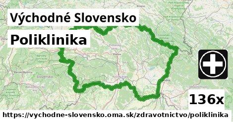 Poliklinika, Východné Slovensko