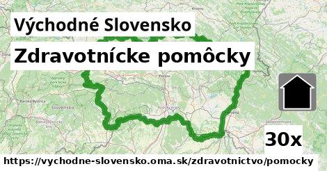 Zdravotnícke pomôcky, Východné Slovensko