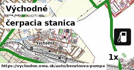 čerpacia stanica, Východné