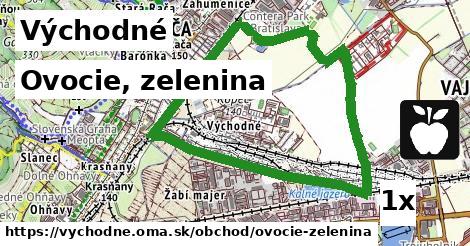 Ovocie, zelenina, Východné