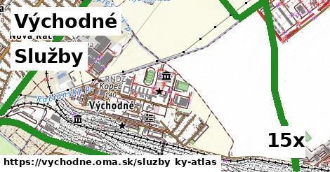 služby v Východné