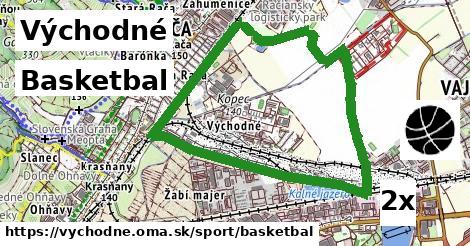 basketbal v Východné